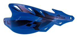 Rtech handkappen Raptor + montageset YZF blauw speciaal voor de Supermoto en Enduro