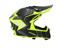 Acerbis X-Track crosshelm Fluor Geel / Zwart