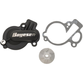 Boyesen Supercooler waterpomp deksel aluminium KTM SX-F 450 2016-2023 & EXC-F 500 2017-2023 & Husqvarna FC 450 2016-2023 & FE 450 2017-2023 & FE 501 2017-2023 & Gas Gas MC 450F 2021-2023