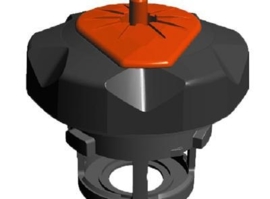 Tuff Jug benzine dop voor KTM SX/EXC 2/4 takt 125 t/m 530 09-13 zwart/oranje