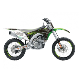 Blackbird Replica Kawasaki Racing Team 2018 sticker set Kawasaki KX 250F 2017-2020 & KX 450F 2016-2018