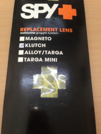 Spy replacement lens Klutch geel