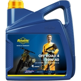 Putoline Off Road 4 - 4 takt olie 10W-40 4 liter