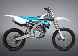 Yoshimura Compleet uitlaatsysteem RS4 titanium demper carbon / carbon eindkap Yamaha YZ 250F 2014-2018