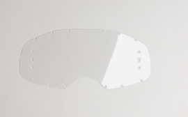 RNR Roll Off Lens helder met lijnen voor RNR crossbril WVS met roll off ( 48mm )