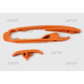 UFO swingarm geleider + kettingrol/onderste kettingbeschermer KTM SX 125/150 2016-2021 & SX 250 2017-2021 & SX-F 250/350/450 2016-2021