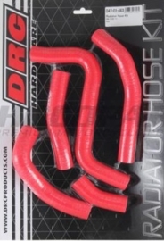 DRC radiator slangen set rood voor de Suzuki RMZ 250 2011-2012