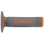 Domino handvaten Waffel X-treme grijs/oranje