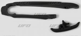 UFO swingarm geleider + onderste ketting geleider KTM EXC 125/380 2012 & EXC 250/300 2012-2016 & EXC 350/450 2012-2016 & EXC-F 250/350/450/500 2012-2016