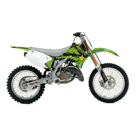 Blackbird Rockstar Energy sticker set Kawasaki KX 125/250 2003-2008