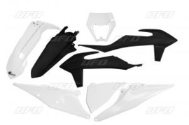 UFO Plastic Kit Six Days 2020 OEM kleur KTM EXC 250 TPI / EXC 300 TPI 2020-2023 & EXC-F 250/350/450/500 2020-2023