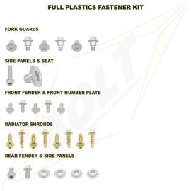 Bolt boutenset voor plastic werk KTM SX 85 2013-2018