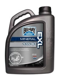 Bel-Ray EXL Mineraal 4 takt motorolie 10W40 4 liter
