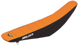 BUD Zadelovertrek oranje/zwart voor de KTM SX 85 2004-2012