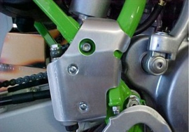 Works Connection Frame beschermers voor de Kawasaki KX 500 1988-2004