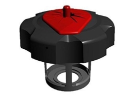 Tuff Jug benzine dop voor Honda CRF 250/450 02-13 zwart/rood