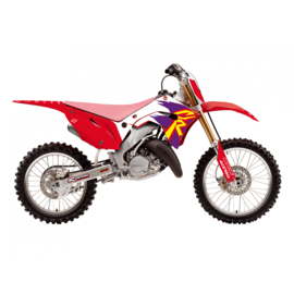 Blackbird 'Retro' sticker set Honda CR 125R/250R 2002-2007 ( voor polisport restyle kit, niet de nieuwste polisport kit )