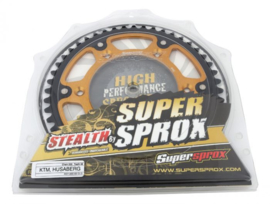 Supersprox achtertandwiel staal/aluminium KTM SX/EXC/SX-F/EXC-F 125-540 1991-2022 & Husqvarna TC/TE/FC/FE 125-501 2014-2022 & Gas Gas MC/MC-F/EC/EC-F 125-450 2021-2022