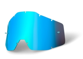 100% spiegel lens blauw voor 100% Racecraft / Accuri / Strata crossbrillen ( generatie 1 )