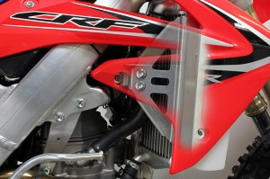 Works Connection Radiator Braces voor de Honda CRF 450R 2012