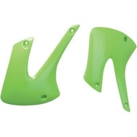 UFO radiator kappen voor de KX 85 kleine wielen 2001-2013 & KX 85 grote wielen 2007-2013