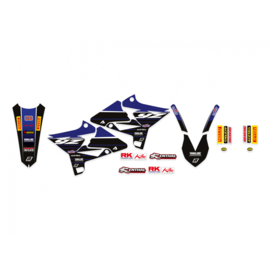 Blackbird Replica Yamaha Racing 20/21 sticker set Yamaha YZ 125/250 2002-2014 ( past alleen op UFO Restyle plastic kit )