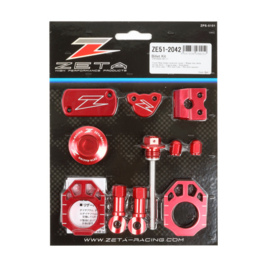 Zeta Billet Kit Rood Honda CRF 450R 2017-2020 & CRF 450RX 2017-2020