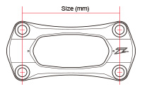 Zeta SX stuur stabilisator KTM SX/SX-F/EXC/EXC-F 125-530 2000-2018 & Husqvarna TC/FC/TE/FE 125-501 2014-2018