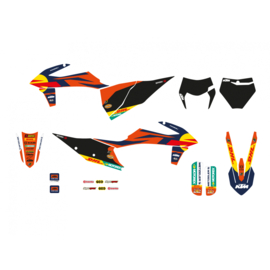 Blackbird Stickerset ‘Replica KTM Factory 23’ KTM SX/SXF 125-450 2019-2022 & EXC/EXC-F 250-500 2020-2023