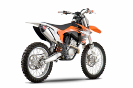 Yoshimura Compleet uitlaat systeem RS4 rvs demper / carbon eindkap KTM SX-F 250 2013-2015