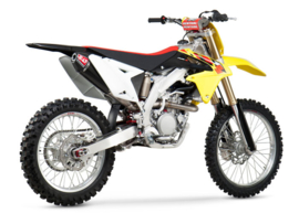 Yoshimura RS4-E compleet uitlaat systeem met carbon einddemper voor de Suzuki RMZ 450 2008-2017