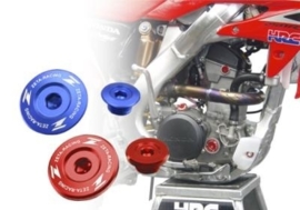 Zeta olie motor plug voor de Kawasaki KX 250F 2011-2019 & KX 450F 2009-2019 & KLX 450R 2008-2015