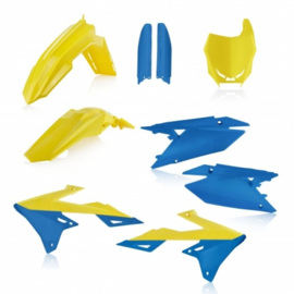 Acerbis plastic kit geel/blauw Suzuki RMZ 250 2019 & RMZ 450 2018-2019
