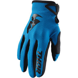 Thor MX handschoenen Sector Blauw