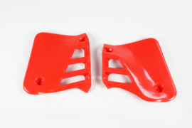 UFO Radiator kappen voor de CR125R 1985-1988 in 2 kleuren