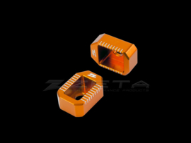 Zeta achteras blokken oranje voor de KTM SX 85 2003-2014 & SX/SX-F/XC/XC-F 125-450 tot 2012 & EXC/EXC-F/XC-F/XCF-W 125-530 2000-2019