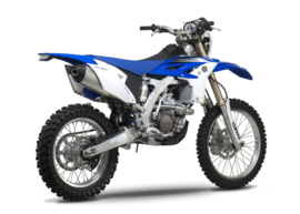 Yoshimura Compleet uitlaat systeem RS-4 rvs demper / carbon eindkap Yamaha WR 450F 2012-2015