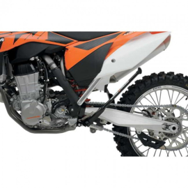 Moose Racing aluminium zijstandaard zwart + montageset voor KTM SX 125/250 2012-2015 & SX-F 250/350/450 2011-2014