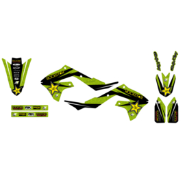 Blackbird Rockstar Energy sticker set Kawasaki KX 250F 2021 & KX 450F 2019-2021