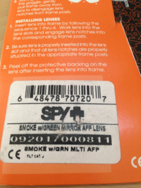 Spy replacement lens Klutch smoke groen