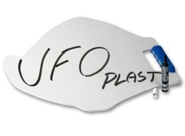 UFO aanwijsbord wit
