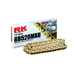 RK ketting GB 520 MXU 120L goud