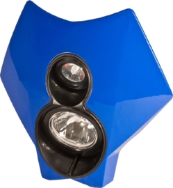 Trail Tech koplamp kit X2 70 watt halogeen blauw