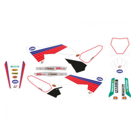 Blackbird Stickerset ‘Retro’ KTM SX/F 125/150/250/300/350/450 2023-2024 & EXC/EXC-F 250-500 2024-
