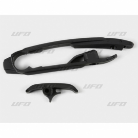 UFO swingarm geleider + kettingrol/onderste kettingbeschermer KTM SX 125/150 2016-2021 & SX 250 2017-2021 & SX-F 250/350/450 2016-2021