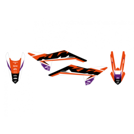 Blackbird Stickerset Dream 5 KTM SX/SXF 125/250/350/450 2025