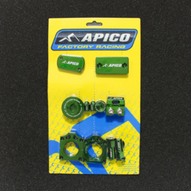 Apico Bling bling pack groen Kawasaki KX 250F 2011-2018 & KX 450F 2009-2018