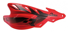 Rtech handkappen Raptor + montageset CRF rood speciaal voor de Supermoto en Enduro