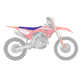 Blackbird Zadelovertrek Replica HRC 50th Anniversary Blauw / Rood Honda CRF 250R 2022-2024 & CRF 450R 2021-2024