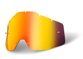 100% spiegel lens rood voor 100% Racecraft / Accuri / Strata crossbrillen ( generatie 1 )
